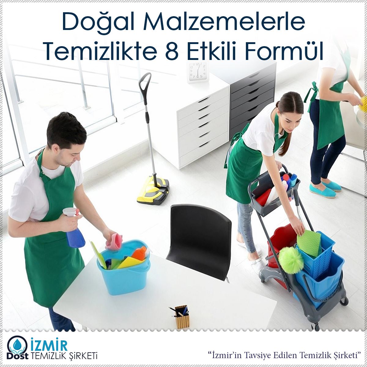 Doğal Malzemelerle Temizlikte 8 Etkili Formül : Kapak Görseli