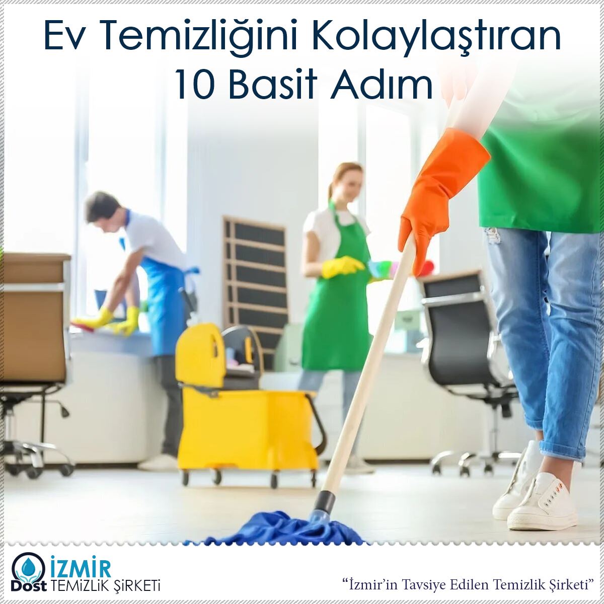 Ev Temizliğini Kolaylaştıran 10 Basit Adım : Kapak Görseli